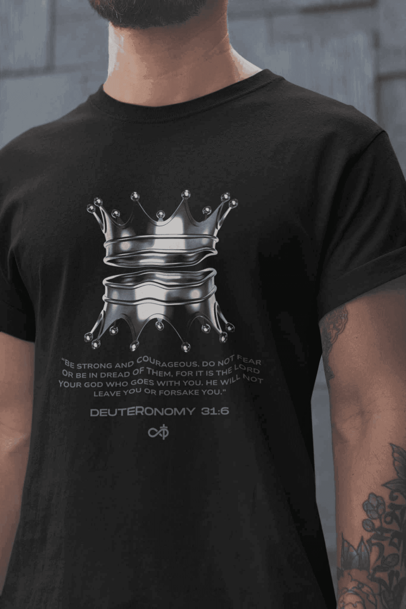 Be Strong and Courageous Unisex Tee - Infinitely Faithful