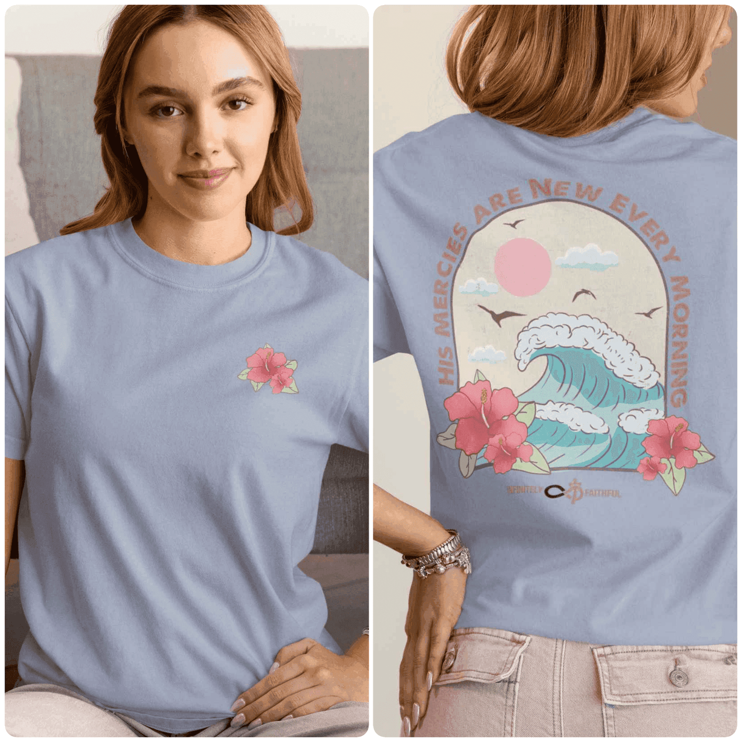 His Mercies Are New Every Morning Unisex Tee - Infinitely Faithful
