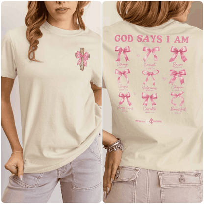 God Says I Am Unisex Tee - Infinitely Faithful